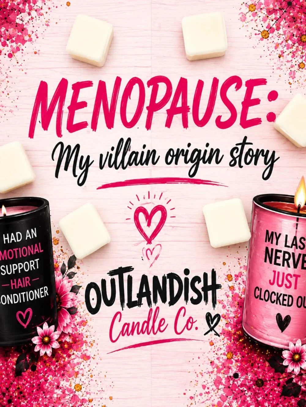 5 Menopause support wax melts!